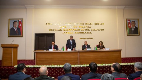 Səlyanda hesabat yığıncağı - FOTOLAR