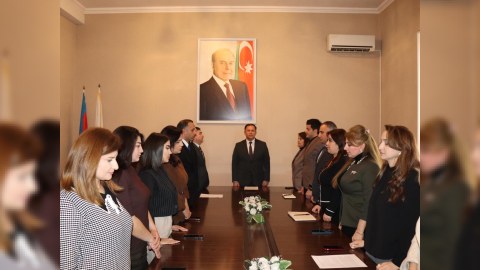 Samuxda "Azərbaycan gəncliyinin rolu" mövzusunda dəyirmi masa - FOTO