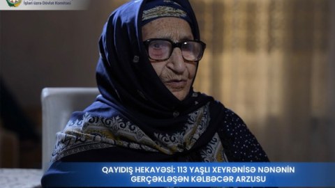 113 yaşlı nənənin gerçəkləşən Kəlbəcər arzusu -&nbsp;VİDEO