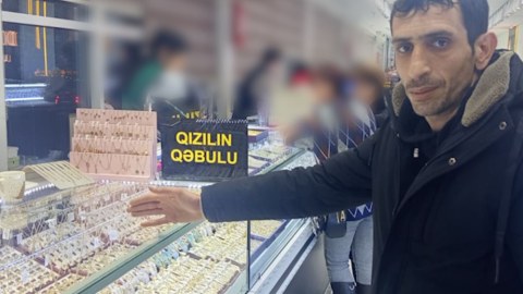 Paytaxtda evdən qızıl oğurlandı - VİDEO