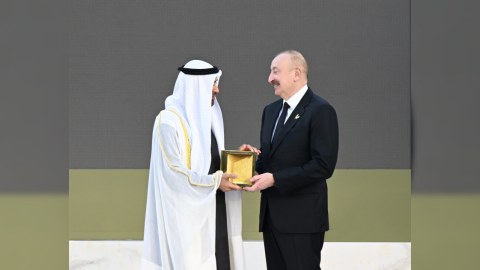 Bu hadisə sadəcə bir mükafat təqdimatı deyil
