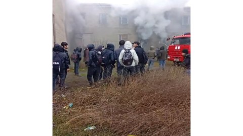 Masallıda məktəbdə yanğın - Şagirdlər təxliyə olundu