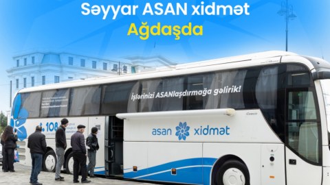 Səyyar ASAN xidmət Ağdaşda