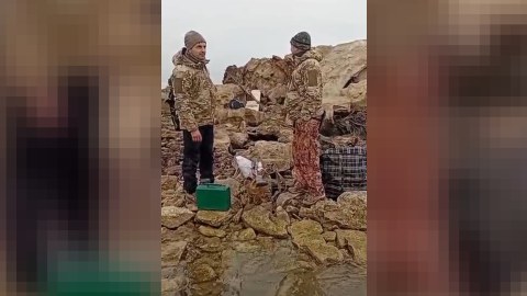 Xəzərdə köməksiz qalan balıqçılar xilas edildi - FOTOLAR