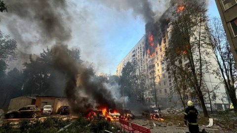 Rusiya Zaporojyeyə 300 dronla hücum etdi - Ölən və yaralananlar var