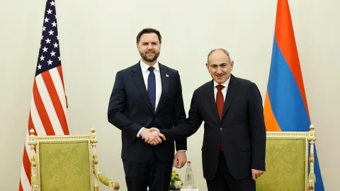 Vensin Paşinyanla görüşü başladı - GÖRÜNTÜ