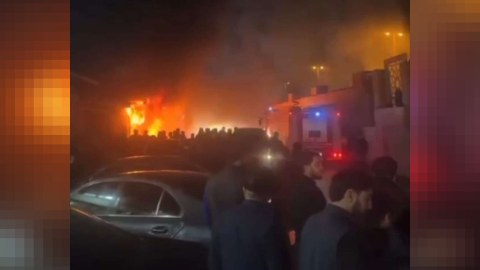 Bakıda restoranda qorxulu anlar: Müştərilər içəridə olarkən obyekti yandırdılar