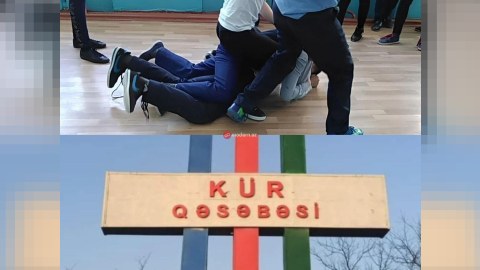Şəmkirdə məktəblilər arasında dava qanla bitdi