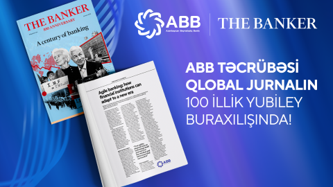 ABB təcrübəsi qlobal jurnalın 100 illik yubiley buraxılışında!