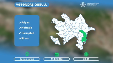 Nazir Salyanda&nbsp;vətəndaşları dinləyəcək - FOTO