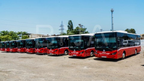 Daha bir marşrut üzrə avtobuslar yeniləndi