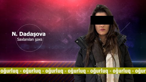 Zərgərlik mağazalarından oğurluq edən şəxs saxlanılıb -&nbsp;VİDEO