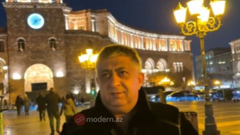 Həmyerlimiz İrəvanın mərkəzində - VİDEO