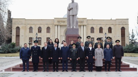 Samuxda Dövlət Xidməti işçilərinin peşə bayramı qeyd edildi - FOTOLAR
