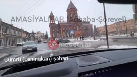 Həmyerlimiz bu dəfə Gümrüdə&nbsp;- VİDEO