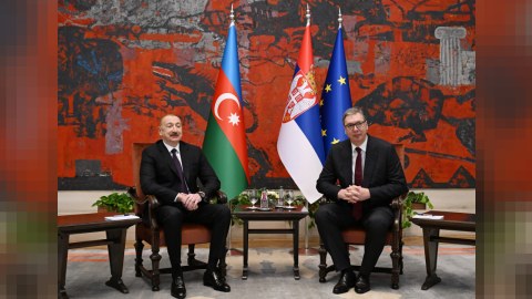 Prezidentlər mətbuata bəyanatla&nbsp;çıxış etdilər