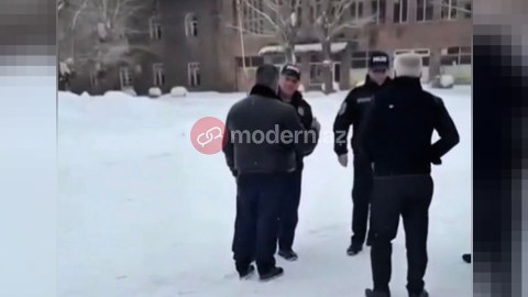 Soydaşımız Ermənistanda polislərlə üz-üzə gəldi - VİDEO