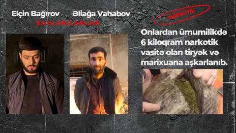 Sosial şəbəkələrdə narkotik satan şəxslər saxlanıldı -&nbsp;VİDEO