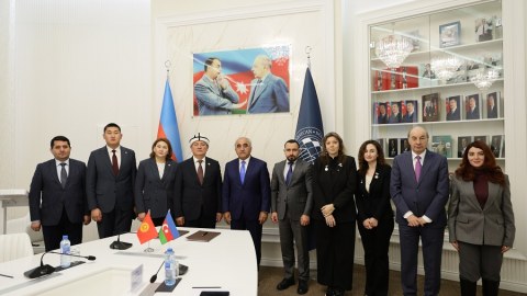 UNEC-lə Qırğız Milli Universiteti arasında müqavilə imzalandı - FOTO