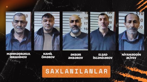 Tarixi abidələrdə qızıl axtaran dəstə üzvləri ələ keçdilər - VİDEO