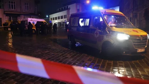 Lvovda terror aktı: 12 nəfər yaralanıb