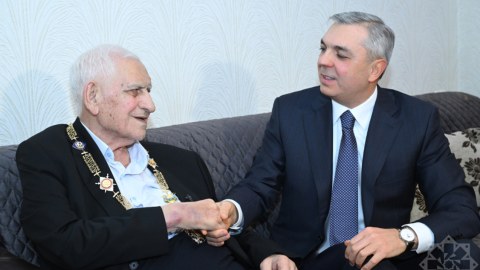 Heydər Əliyev&rdquo; ordeni Nəriman Həsənzadəyə təqdim edildi