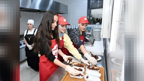 Leyla Əliyeva Qubada iftar məclisində - FOTOLAR