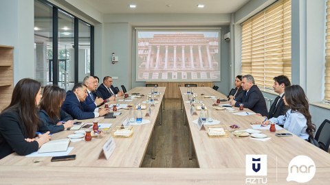 &ldquo;Nar&rdquo; və AzTU əməkdaşlıq istiqamətlərini&nbsp;müəyyənləşdirdi - FOTO