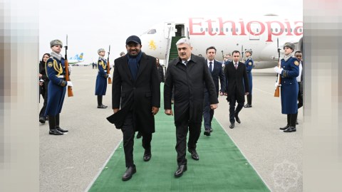 Efiopiyanın Baş naziri Azərbaycana gəldi