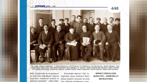 Krımda çıxan jurnal I Türkoloji Qurultaydan yazdı