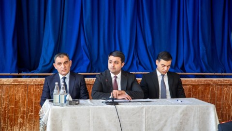 İcra başçısı Boyat kəndində səyyar görüş keçirdi - FOTO