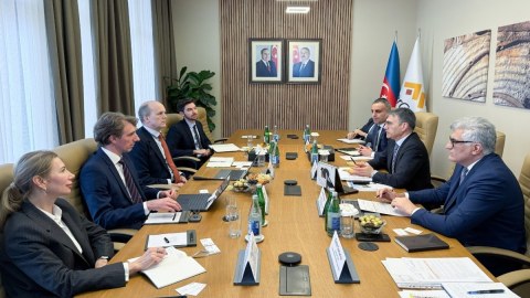 Zakir İbrahimov &ldquo;Wood Mackenzie&rdquo;nin vitse-prezidenti ilə görüşdü