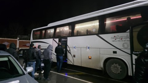 Bakıdan çıxan avtobus Naxçıvana çatdı