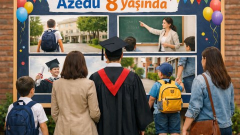 Azərbaycanın bir nömrəli təhsil portalı 8 YAŞINDA&nbsp;