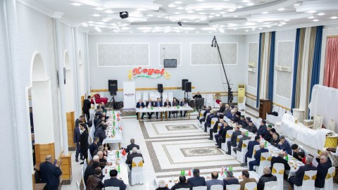 MÜSİAD Saatlıda iftar süfrəsi təşkil edib
