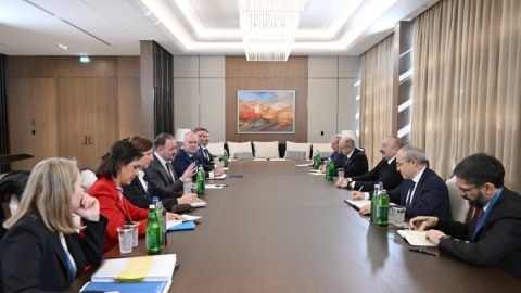 Prezident Avropa Komissiyasının komisarını qəbul edib