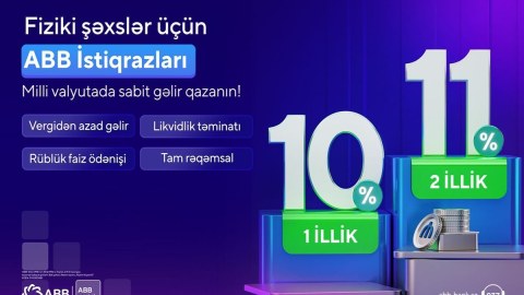 ABB-dən fiziki şəxslər üçün yeni məhsul!