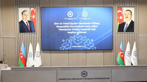 250 tələbəyə &ldquo;Həmkarlar ittifaqı təqaüdü&rdquo; təqdim olunub -&nbsp;FOTOLAR
