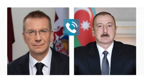 İlham Əliyev həmkarına təşəkkür etdi