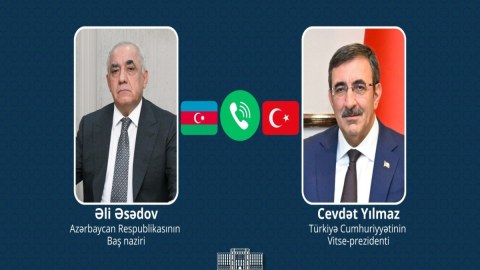 Əli Əsədovla Cevdet Yılmaz İranın Naxçıvana hücumunu müzakirə etdilər