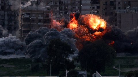 Beyrut belə bombalandı - ANBAAN GÖRÜNTÜLƏR
