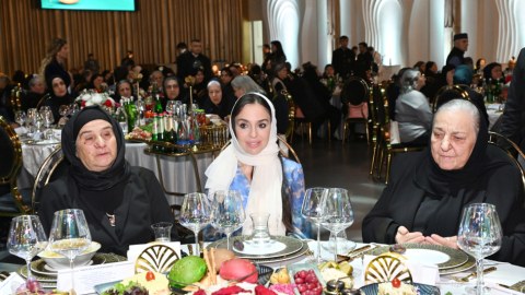 Şəhid analarının iştirakı ilə iftar süfrəsi&nbsp; - FOTOLAR
