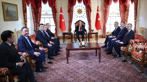 Ərdoğan XİN rəhbərlərini qəbul etdi