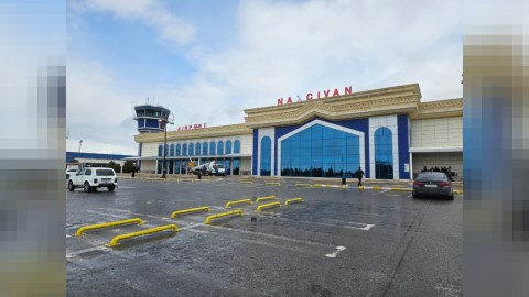 Naxçıvan aeroportunun fəaliyyəti bərpa edildi