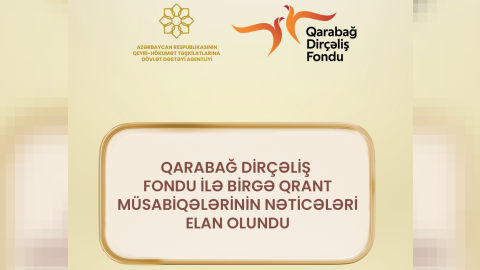 QHT Agentliyi Fondla birgə müsabiqənin qaliblərini elan edib - SİYAHI