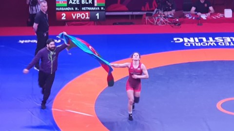 Güləşçimiz Avropa çempionu oldu