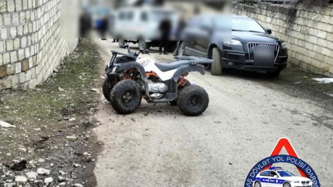 DYP kvadrosikl qəzası ilə bağlı müraciət yaydı