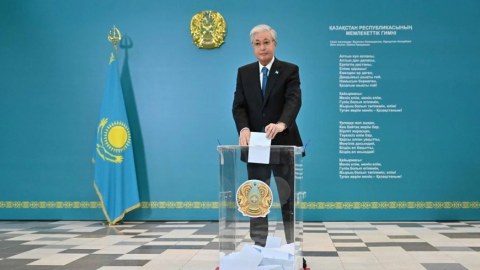 Tokayev səs verdi