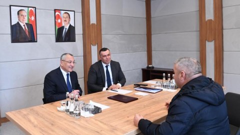 Cəbrayıl şəhərində vətəndaşların müraciətləri dinlənilib - FOTO