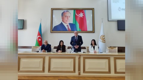 Gəncə Dövlət Universitetində infosessiya keçirilib - FOTO